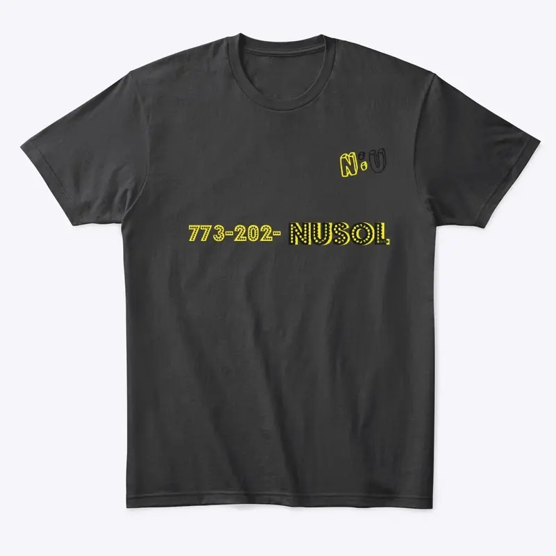 773-202-NUSOL CUSTOM CHICAGO T-SHIRT